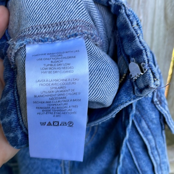 Free People We The Free Reina Cargo Shorts pockets drawstring M - Picture 13 of 16